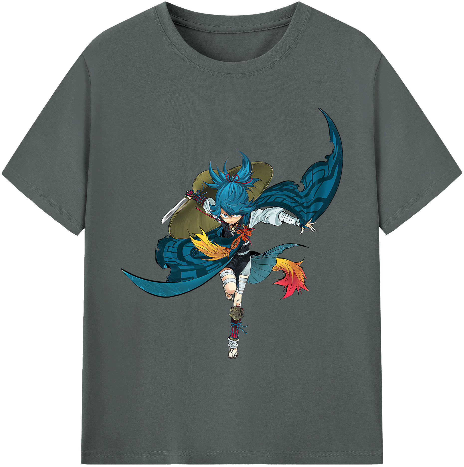 （画像用） 刀剣乱舞 Touken Ranbu 綿100％ メンズ半袖Tシャツ｜肌触りやわらか＆通気性